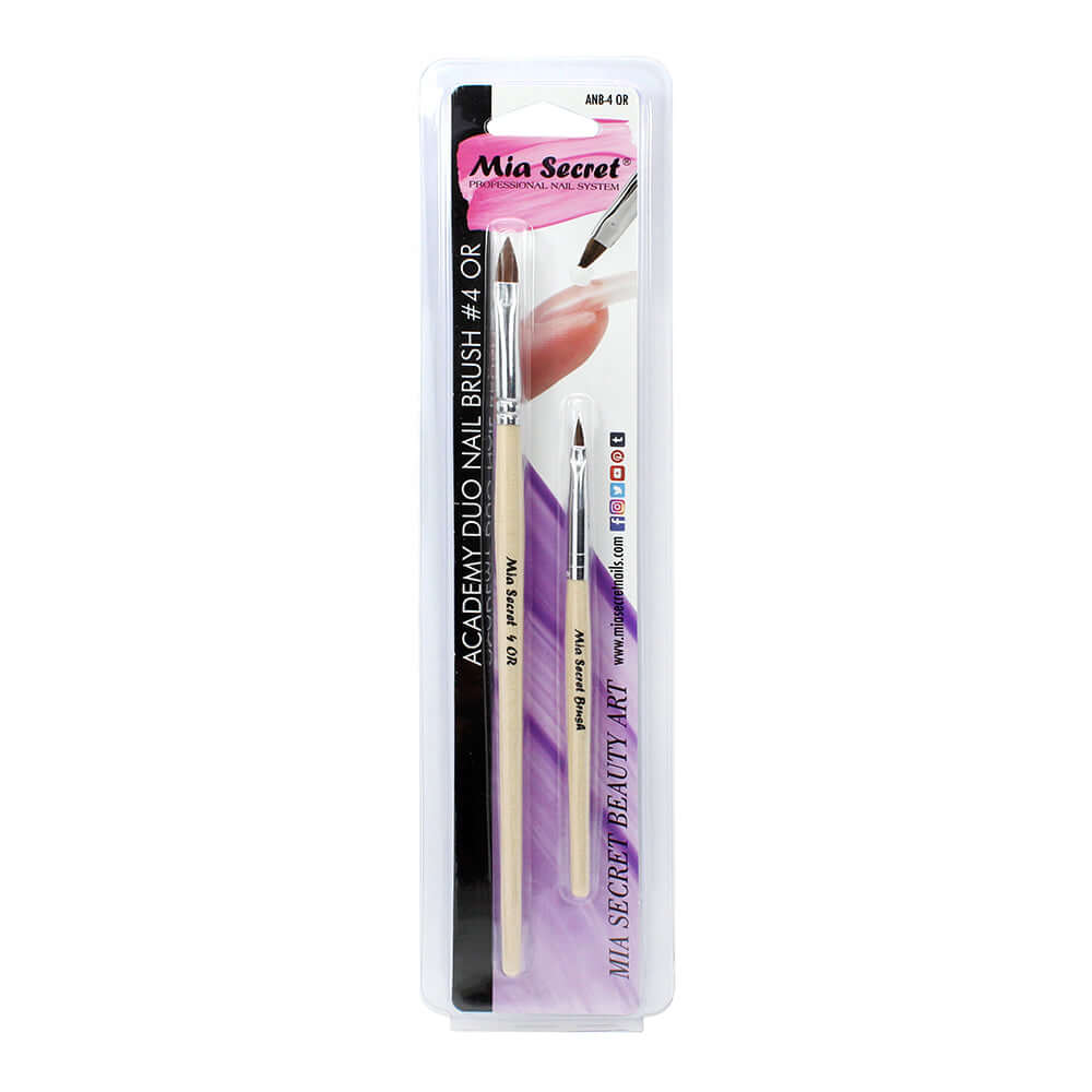 ACADEMY DUO NAIL BRUSHES